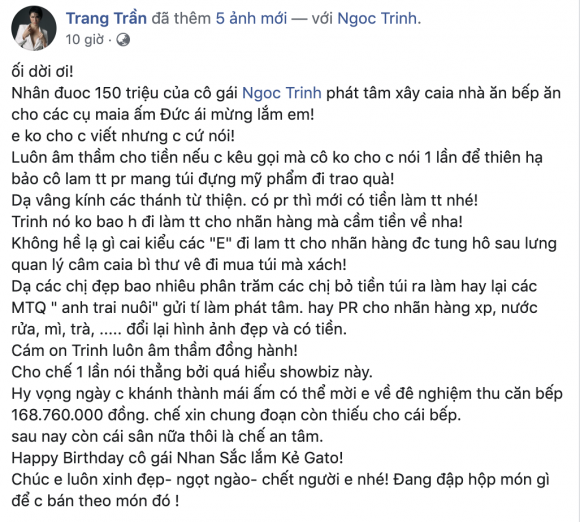  ngọc trinh,nữ hoàng nội y ,Trang Trần, sao Việt